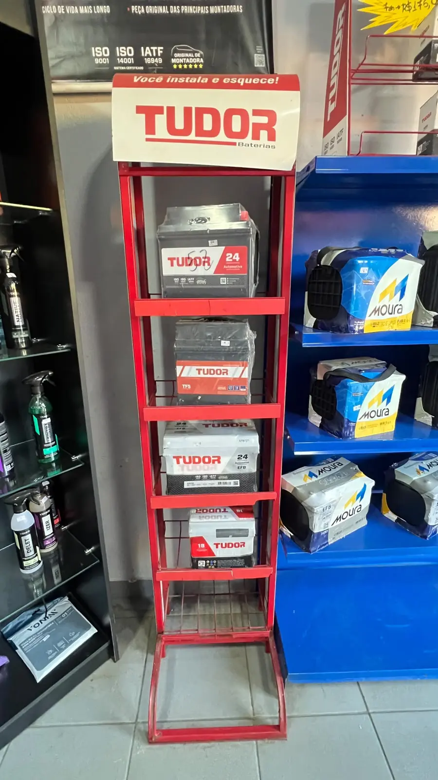 Baterias automotivas disponíveis na loja DMD